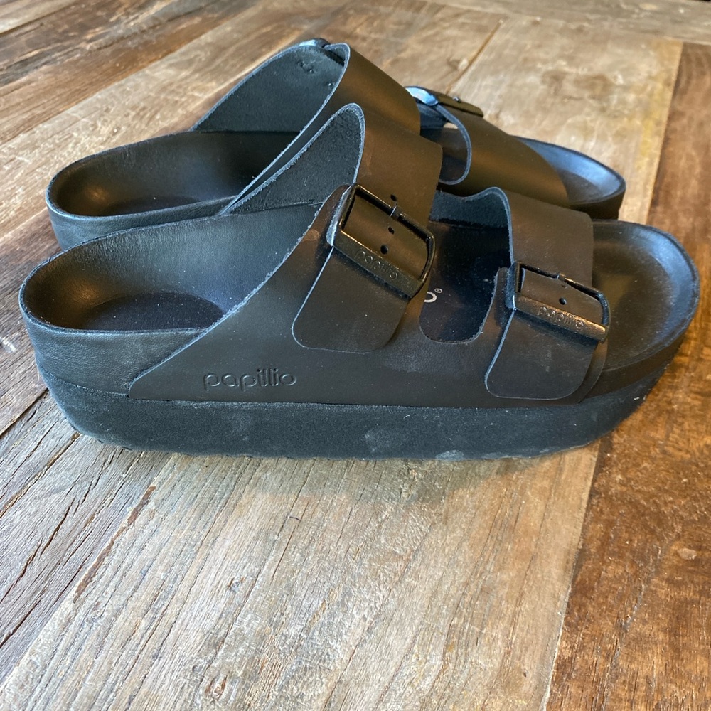 Arizona Flex Platform Papillio Birkenstock sandals size 38
